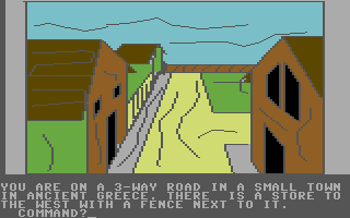 Ulysses and the Golden Fleece screenshot 3 for Commodore 64